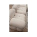 Atelier del Sofa Ugaona garnitura Bubble Cream Bouclette L1 O1 1R PUF