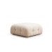 Atelier del Sofa Ugaona garnitura Bubble Cream Bouclette L1 O1 1R PUF