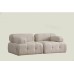 Atelier del Sofa Sofa Doblo 2 Seater ( L1 1R) Cream Bouclette