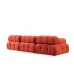 Atelier del Sofa Sofa Doblo 3 Seater ( L1 O1 1R) Red