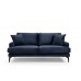 Atelier del Sofa Dvosed Papira 2 Seater Navy Blue