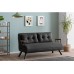 Atelier del Sofa Dvosed Sando 2 Seater Dark Grey