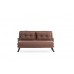 Atelier del Sofa Dvosed Sando 2 Seater Light Brown