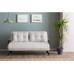 Atelier del Sofa Dvosed Sando 2 Seater Teddy Fabric Cream