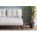 Atelier del Sofa Dvosed Sando 2 Seater Teddy Fabric Cream