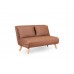 Atelier del Sofa Sofa Folde 2 Seater Brown