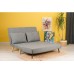 Atelier del Sofa Sofa Folde 2 Seater Light Grey