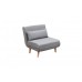 Atelier del Sofa Fotelja Folde Single Light Grey