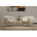 Atelier del Sofa Fotelja Eses Cream Bouclette