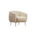 Atelier del Sofa Fotelja Eses Cream Bouclette