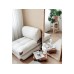 Atelier del Sofa Fotelja Fold Teddy Cream