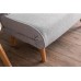 Atelier del Sofa Fotelja Folde Single Teddy Fabric Grey