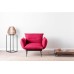 Atelier del Sofa Fotelja Jax Solo Dark Red GR105