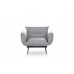 Atelier del Sofa Fotelja Jax Solo Grey GR110