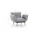 Atelier del Sofa Fotelja Jax Solo Grey GR110