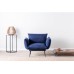 Atelier del Sofa Fotelja Jax Solo Navy Blue GR125