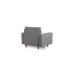 Atelier del Sofa Fotelja Lungo Light Grey