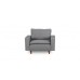 Atelier del Sofa Fotelja Lungo Light Grey