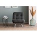 Atelier del Sofa Fotelja Misa Small Solo Dark Grey