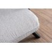 Atelier del Sofa Fotelja Sando Single Teddy Fabric Grey