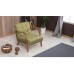 Atelier del Sofa Fotelja Kemer Green