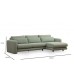 Atelier del Sofa Ugaona garnitura Lily Corner Right Green