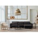 Atelier del Sofa Ugaona garnitura Lily Corner Right Grey