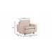 Atelier del Sofa Fotelja Lungo Cream 11