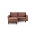 Atelier del Sofa Ugaona garnitura Lungo Mini Light Brown