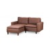 Atelier del Sofa Ugaona garnitura Lungo Mini Light Brown