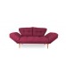 Atelier del Sofa Sofa Nina Daybed Dark Red GR105