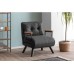 Atelier del Sofa Fotelja Sando Single Dark Grey