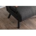 Atelier del Sofa Fotelja Sando Single Dark Grey