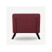 Atelier del Sofa Fotelja Sando Single Maroon