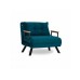 Atelier del Sofa Fotelja Sando Single Petrol Green