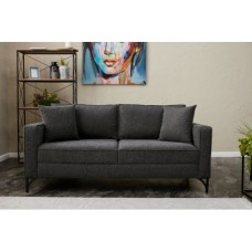 Atelier del Sofa Sofa dvosed Berlin Anthracite Black