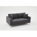 Atelier del Sofa Sofa dvosed Berlin Anthracite Black