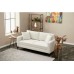 Atelier del Sofa Sofa dvosed Berlin Cream Black