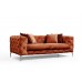 Atelier del Sofa Sofa dvosed Como Orange