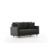 Atelier del Sofa Sofa dvosed Eva Anthracite