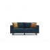 Atelier del Sofa Sofa dvosed Kale Velvet Oil Green