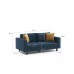 Atelier del Sofa Sofa dvosed Kale Velvet Oil Green