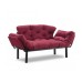 Atelier del Sofa Sofa dvosed Nitta Maroon