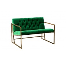 Atelier del Sofa Sofa dvosed Oslo Gold Green