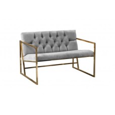 Atelier del Sofa Sofa dvosed Oslo Gold Grey