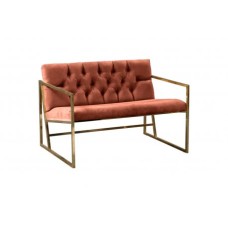 Atelier del Sofa Sofa dvosed Oslo Gold Tile Red