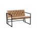 Atelier del Sofa Sofa dvosed Oslo Light Brown