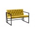 Atelier del Sofa Sofa dvosed Oslo Mustard