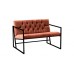 Atelier del Sofa Sofa dvosed Oslo Tile Red