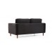 Atelier del Sofa Sofa dvosed Rome Black